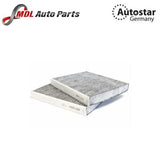AutoStar Germany Cabin Air Filter 64119272642 BMW 5 Series F10 F07 F06 F12 F13