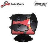 Autostar Germany BRAKE PAD SET CERAMICS For AUDI A3 TT Q3 A1 2K5698151ACr