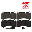 Febi 116022 Brake Pad Set Rear High Performance Fits Audi R8 Spyder 2014 - 2015