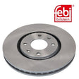 Febi 10679 Brake Disc Front High Performance Fits Peugeot 406 1999 - 2004