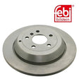 Febi 24747 Brake Disc Rear Premium Fits Mercedes-Benz M-Class 2005 - 2011