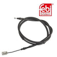 Febi 170924 Premium Brake Cable Left Rear Right Fits Citro�n C8 2002-2024
