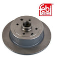 Febi 04525 Brake Disc Standard Premium Quality Fits Opel Vectra 1988 - 1990