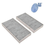 Blueprint ADH22504 Cabin Filter Set 225 mm Long Fits Honda Stream 2001 - 2006