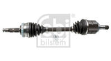 Febi 183291 Drive Shaft Front Axle Left With Nut Fits Opel Combo 2005 - 2012