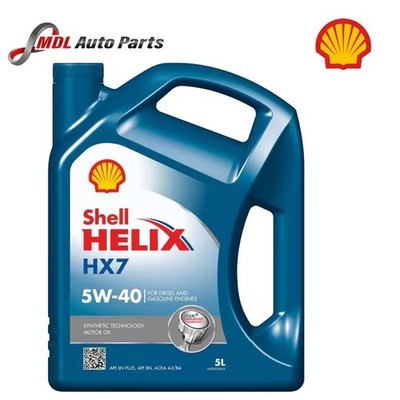 SHELL HELIX HX7 5W40 SN+A3B 5L