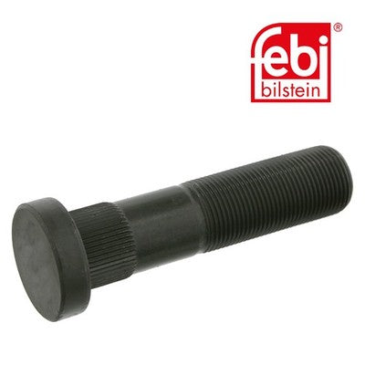 Febi 15341 Wheel Stud Rear Axle Steel Premium Grade Durable High Performance