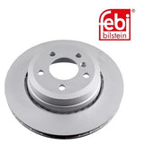 Febi 24809 Brake Disc Rear Axle Premium High Performance Fits BMW X3 2008 - 2010