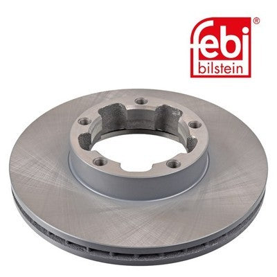 Febi 108605 Brake Disc Front Premium Fits Nissan Cabstar E 1998 - 2006