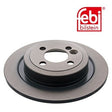 Febi 43820 Brake Disc Rear High Performance Fits Mini Cooper 2010 - 2015