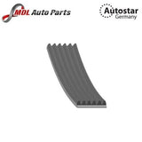AutoStar Germany V-Ribbed Belt 6PK1690 for Audi VW Skoda Seat 1.2 TSI 2010-2015