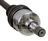 Febi 183826 Drive Shaft Front Axle Left With Nut Fits Renault Clio 2010 - 2014
