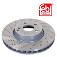 Febi 30553 Brake Disc Front Premium Fits Mercedes-Benz E-Class 2013 - 2015