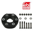 Febi 43475 Flexible Coupling Kit Steel Elastomer Front Fits BMW X1 2009 - 2015