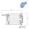 Blueprint ADBP230021 Fuel Filter Insert Premium Fits Opel Monterey 1991 - 1998