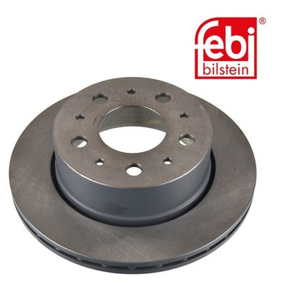 Febi 171496 Brake Disc Rear Axle Premium Fits Citroën Relay 2016 - 2020
