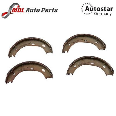 AutoStar Germany Brake Shoe Set 1264200120 for Mercedes-Benz W123/W126/W107/W116