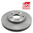 Febi 108437 Brake Disc Front Premium Fits Toyota Previa / Estima 2000 - 2006
