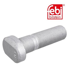 Febi 48707 Wheel Stud Zink Flake Coated Spiral Bolt Steel High Performance