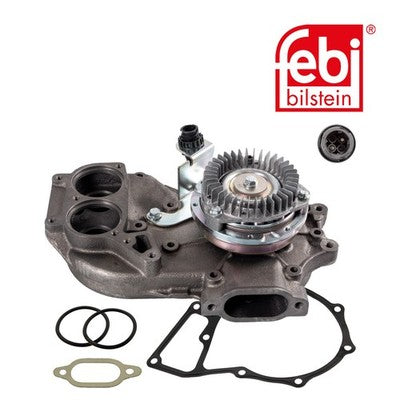 Febi 102212 Water Pump Grey Cast Iron With Gasket And Seal High Performance
