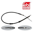 Febi 36352 Brake Cable Left Rear Right Fits VW Transporter/Caravelle 2011-2015