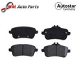 CERAMIC BRAKE PADS SET REAR FITS MERCEDES BENZ 0064204120 0074209020 0074207720