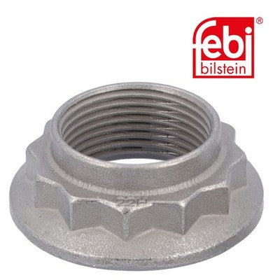 Febi 01701 Axle Nut Zinc-Coated Rear Male Star Fits BMW 3 Series 2013 - 2019