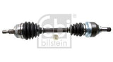 Febi 184657 Drive Shaft Front Left With Nut Fits Mercedes-Benz A-Class 2004