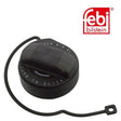 Febi 103097 Fuel Filler Cap Plastic Black Premium Fits Porsche 911 2005 - 2008