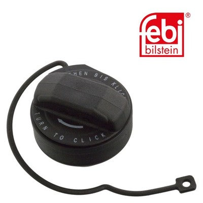 Febi 103097 Fuel Filler Cap Plastic Black Premium Fits Porsche 911 2005 - 2008