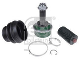 Febi 183253 Drive Shaft Joint Kit Wheel Side With Nut Fits Mazda 6 2002 - 2007