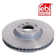 Febi 104950 Brake Disc Front Right Premium Fits BMW 5 Series 2011 - 2016
