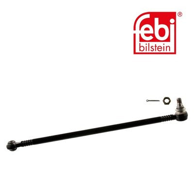 Febi 09919 Drag Link Push Rod With Castellated Nut and Split Pins Premium Grade