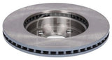 Febi 192743 Brake Disc Internally Vented Front Axle For Toyota Yaris 2020 - 2025