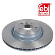 Febi 44028 Brake Disc Rear Axle Premium Fits BMW 7 Series 2010 - 2012