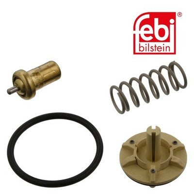 Febi 36844 Thermostat Plastic Premium High Performance Fits VW Polo 2011 - 2014