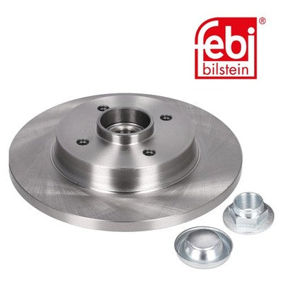 Febi 37680 Brake Disc Rear Axle Premium Fits Citroën DS5 2013 - 2015