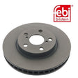 Febi 12139 Brake Disc Front High Performance Fits Toyota Carina E 1996 - 1997