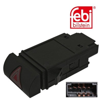 Febi 100405 Hazard Warning Flasher Premium Quality For Seat Cordoba 1999 - 2002