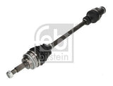 Febi 184378 Drive Shaft With Nut Front Axle Right Fits Renault Clio 2003 - 2025