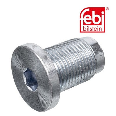 Febi 37940 Oil Drain Plug Steel Female Hex Fits Alfa Romeo 166 1998 - 2000