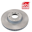 Febi 32264 Brake Disc Front Axle High Performance Fits BMW X5 2013 - 2018