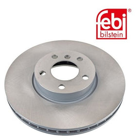Febi 32264 Brake Disc Front Axle High Performance Fits BMW X5 2013 - 2018