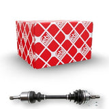 Febi 182589 Drive Shaft Front Left With Nut Fits Citroën Berlingo 1996 - 2008