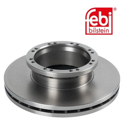Febi 104222 Brake Disc Front Axle Premium Grade Durable High Performance