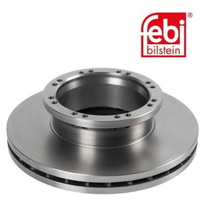 Febi 104222 Brake Disc Front Axle Premium Grade Durable High Performance