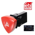 Febi 107792 Hazard Warning Flasher Premium Fits Vauxhall Vivaro 2014 - 2025