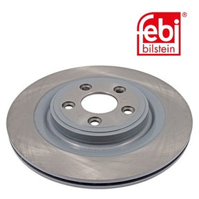 Febi 44135 Brake Disc Rear Axle Premium Fits Jaguar S-Type 1999 - 2007