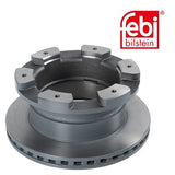 Febi 106489 Brake Disc Rear Axle Premium Fits Iveco Daily 2006 - 2011