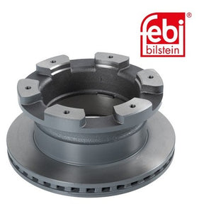 Febi 106489 Brake Disc Rear Axle Premium Fits Iveco Daily 2006 - 2011